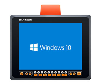 Windows7/10 车载电脑VT-858K 工业车载电脑叉车车载触摸屏