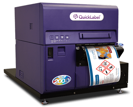 Quick Label K200高性能宽幅全彩色标签打印机