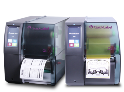 Quick Label QL-30和QL-60工业级标签打印机单色标签打印机
